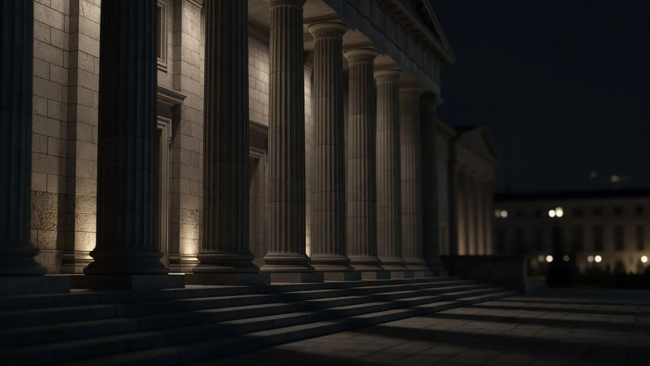 Betting Licenses and Player Limits: What Protects You in 2026 Government building facade lit up at night